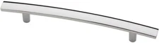 (5 Pack) 5 inch Chrome Highlights Arch Pull Polished Chrome