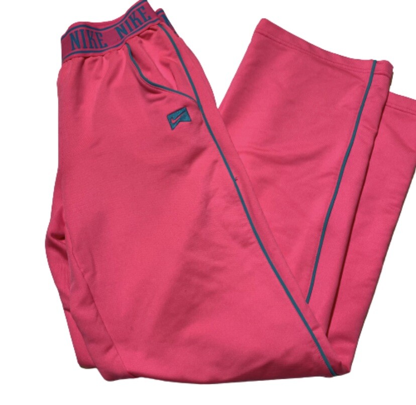 neon pink nike pants