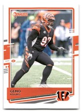 Geno Atkins 2020 Donruss FOOTBALL #68 Cincinnati Bengals