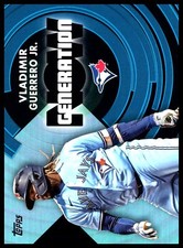 2022 Topps #GN-1 Vladimir Guerrero Jr. Generation Now Black