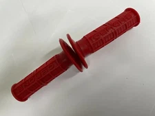  VINTAGE STYLE RED ENDURO GRIPS YAMAHA YZ WR YZF TT TTR XT AT MX 7/8" NEW