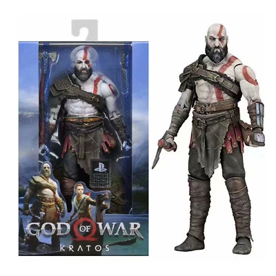 1x God of War 4 Kratos Kratos Movable Doll Action Figure Anime Kid Toy Xmas Gift