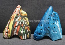 Plastic Triple Ocarina Alto C, for Professional