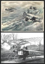 (AOP) Aviation / Airplane postcards (6)