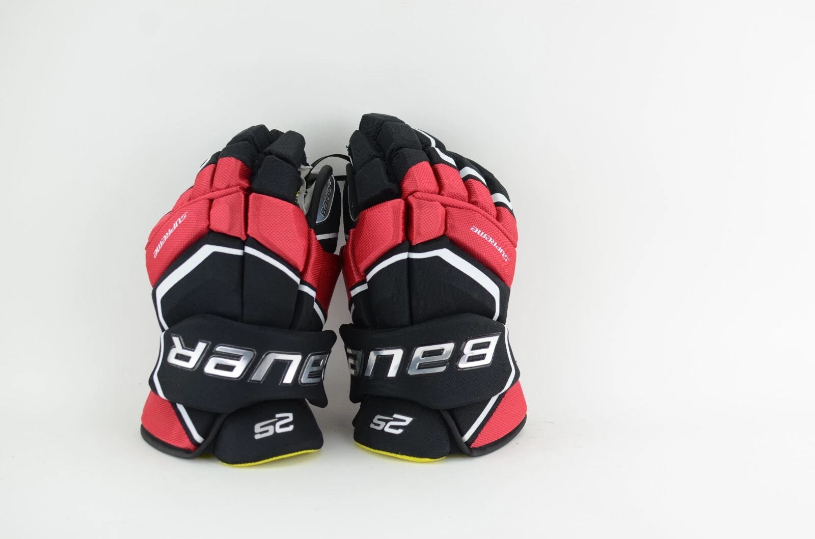 Gants de hockey Bauer Supreme 2S noir/rouge/blanc taille 14 (0424 0200)