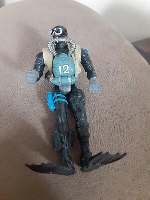 Midwood Brand Frogman Scuba Diver Inch Action Figure