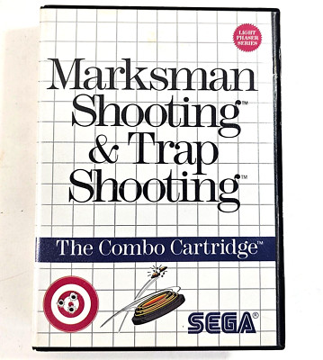 Master System★MARKSMAN SHOOTING TRAP Marksman Shooting/Trap Shooting (Sega Master System, 1987