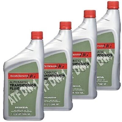 4 QTS OEM Genuine Honda Acura Automatic Transmission Fluid ATF DW-1 NEW SEALED