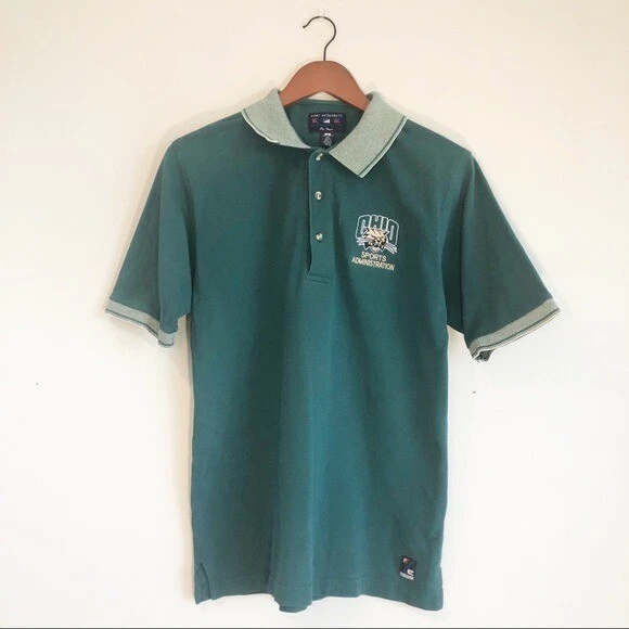 Men s Ohio University Sports Administration Green Short Sleeve