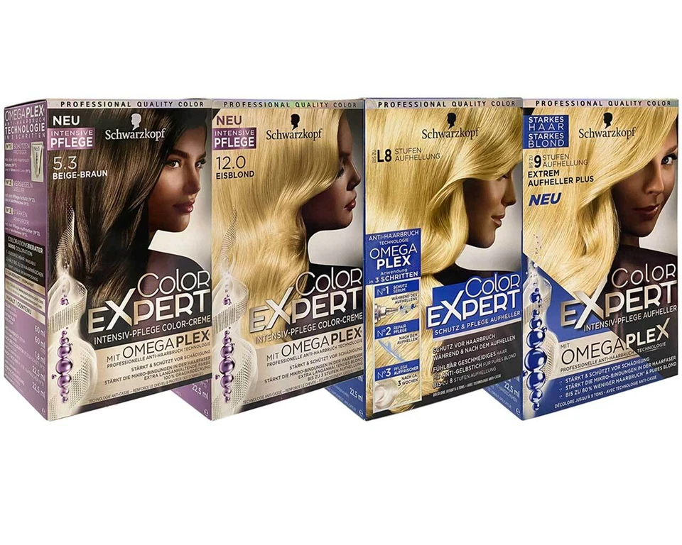 12x Schwarzkopf Color Expert Intensiv-Pflege Color-Creme, (12x167ml)