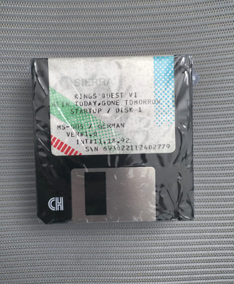King's Quest VI 6   Heir Today Gone Tomorrow   PC Disketten   Deutsch   geprüft
