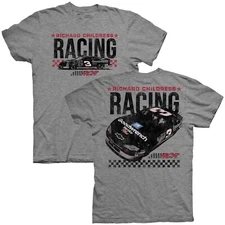 Dale Earnhardt Sr #3 RCR GM Goodwrench Service Plus Car Adult Nascar Gray Shirt