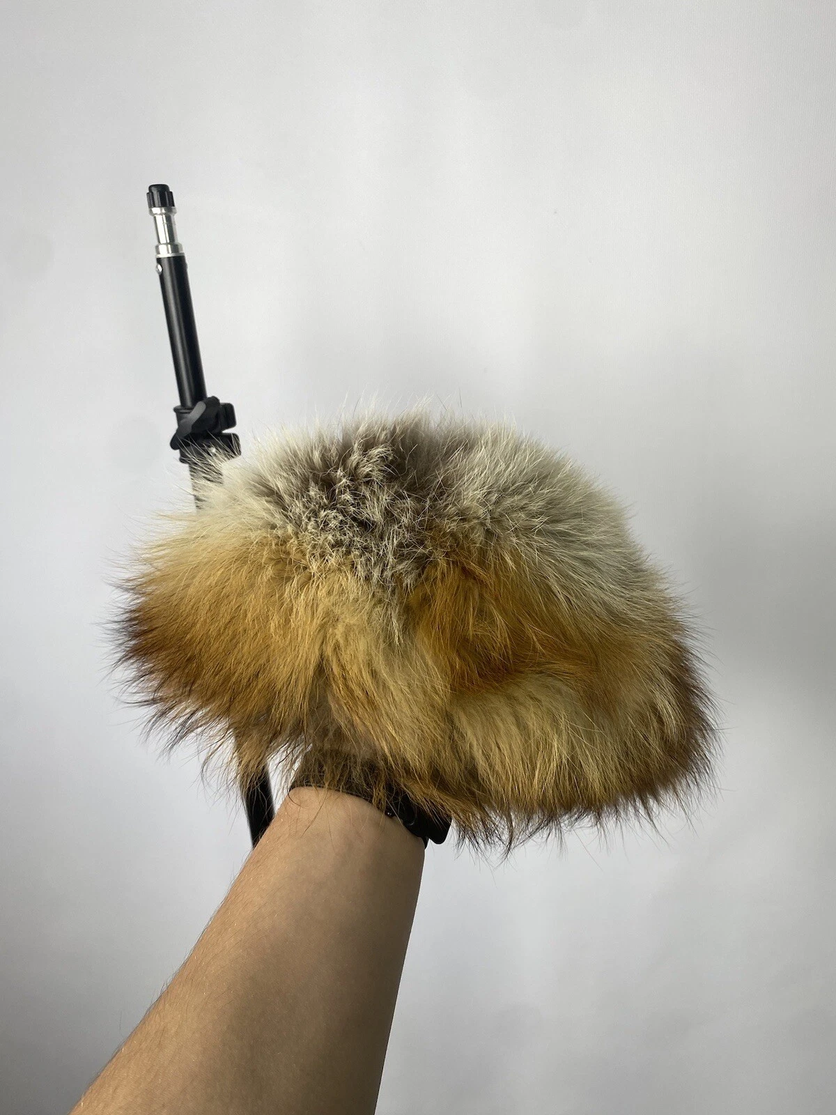 Rare Vintage fur hat y2k winter Avant-garde Os