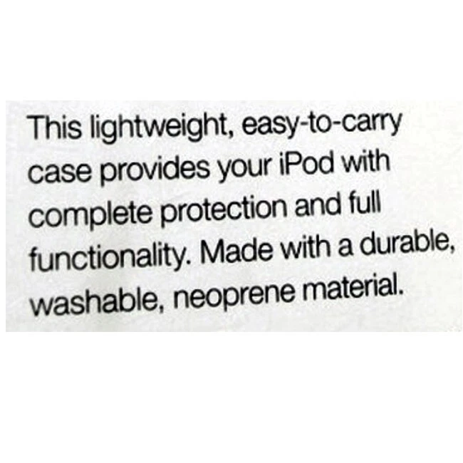 BELKIN Neoprene Slim Sleeve Case for Apple IPOD Nano 1st & 2nd G~Pink Ribbon~NEW - Image 4 of 4