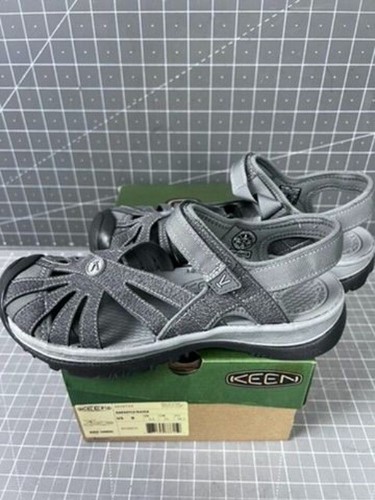 KEEN Rose Sandal Women's Shoes Gargoyle/Raven : 8 B - Picture 7 of 9