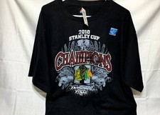 Unused Vintage CHICAGO BLACKHAWKS 2010 Stanley Cup Champions Shirt XL w/ Tags