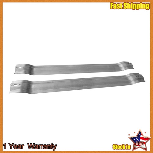 Fuel Gas Tank Straps Behind Rear Axles fit Ford Pickup F100 F150 F250