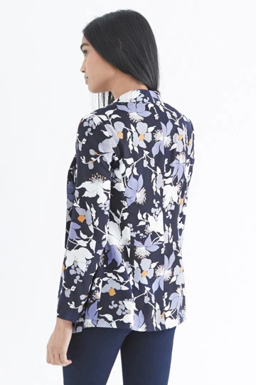 OASIS SHADOW ORCHID SOFT BLAZER 8 - Image 4 of 4