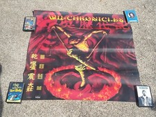 RARE ORIGINAL WU TANG RECORDS CHRONICLES  PROMOTIONAL POSTER 1999 RAP HIP HOP VG