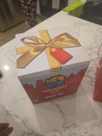 SNK NEOGEO mini Christmas Limited Edition [video game] With Matching Bag