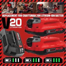 20Volt For Craftsman V20 3.6Ah Li-ion Battery / Charger CMCB205 CMCB204 CMCB202