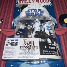 walmart exlusive Star Wars the clone wars clone trooper 501st Legion