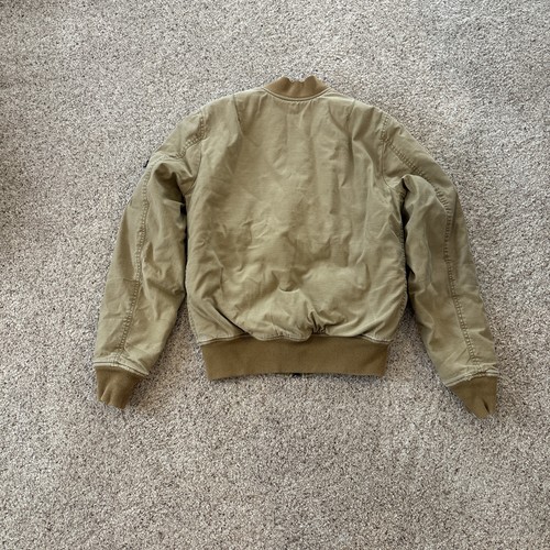 Alpha Industries MA-1 Giacca Bomber Uomo Taglia S Militare - Foto 2 di 12