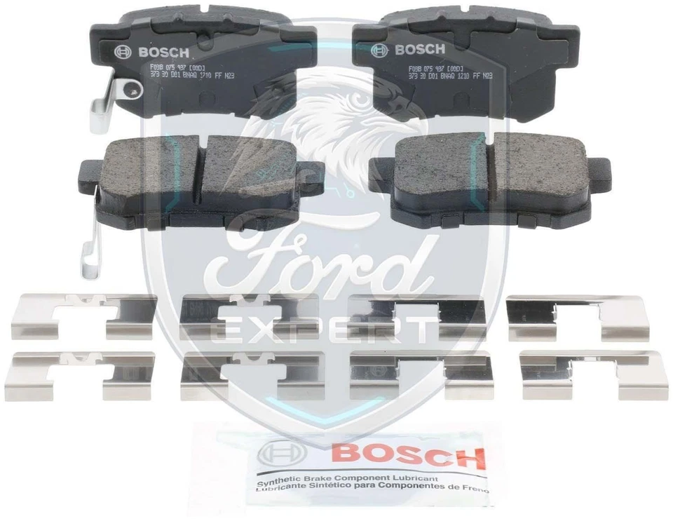 Kit de pastillas de freno delanteras y traseras de cerámica Bosch OEM para Honda CR-Z 2011-2015 9 años de garantía Foto 3 de 4