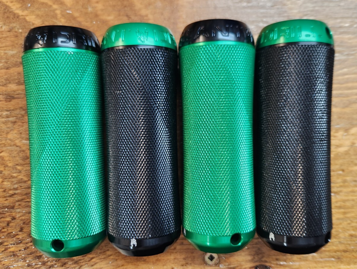 2026 IGI DRILL SERGEANT BMX FLATLAND MIXED BLACK/GREEN PEGS | eBay