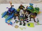 Vintage 1990s Teenage Mutant Ninja Turtles TMNT Action Figure & Vehicle Lot Toys