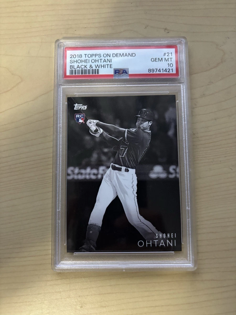 2018 Topps On Demand Black & White - Shohei Ohtani #21 for sale | eBay