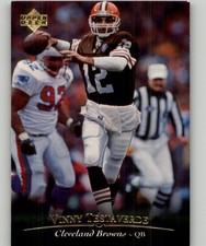 1995 Upper Deck Vinny Testaverde #51 Cleveland Browns