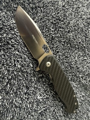 Viper Fortis Folding Knife 3.5'' M390 Steel Blade Carbon Fiber/Titanium Handle