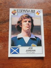 1982 Panini SPANA 82 World Cup JOE JORDAN Scotland #415 FIGURE STICKER