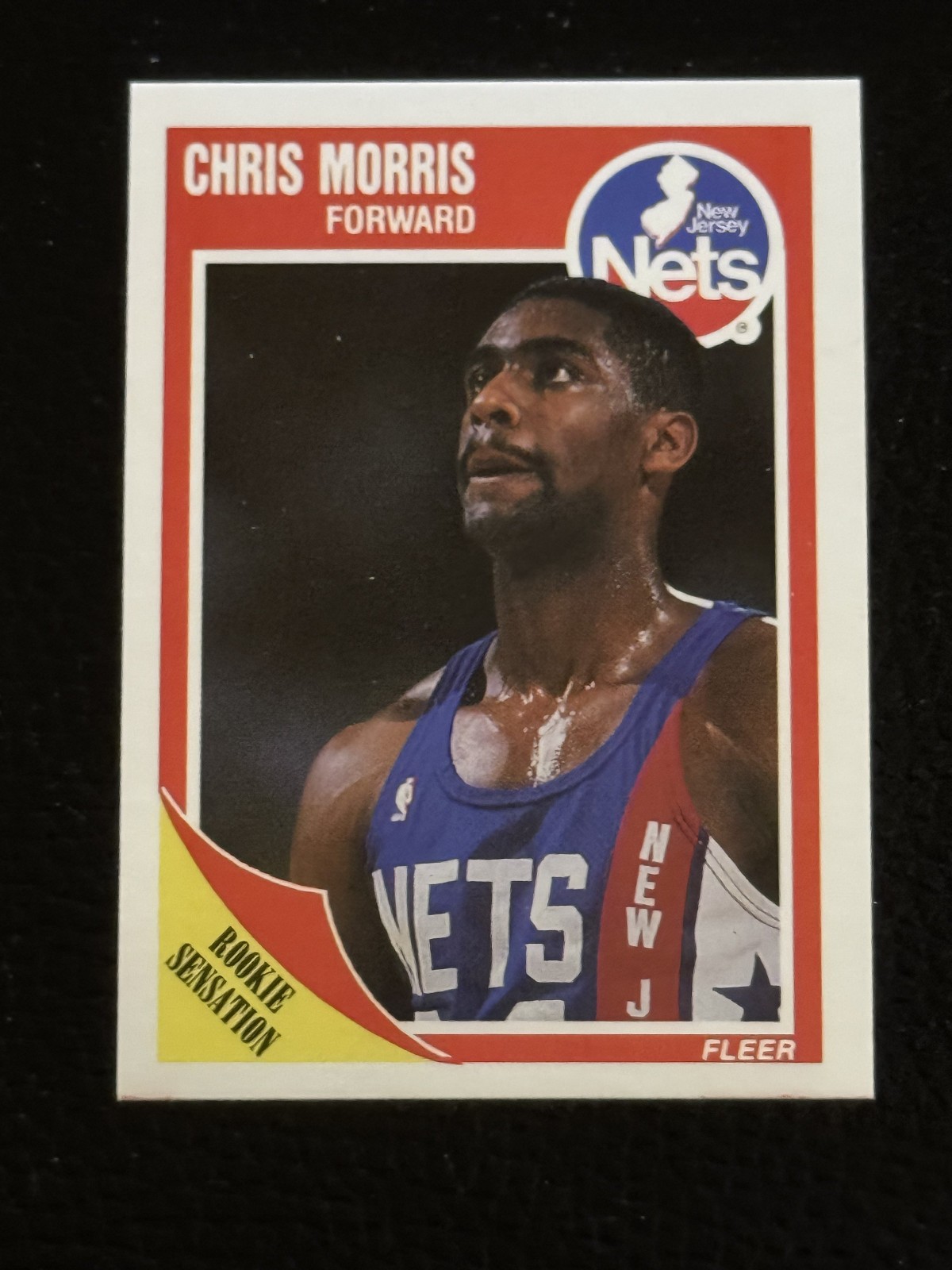 1989-90 Fleer - Chris Morris #99 (RC)
