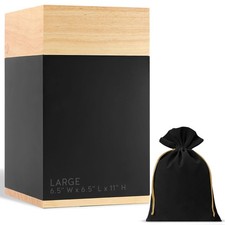 Timeless Maple Wood Urn for Ashes Adult Male & Female – Handcrafted Cremat