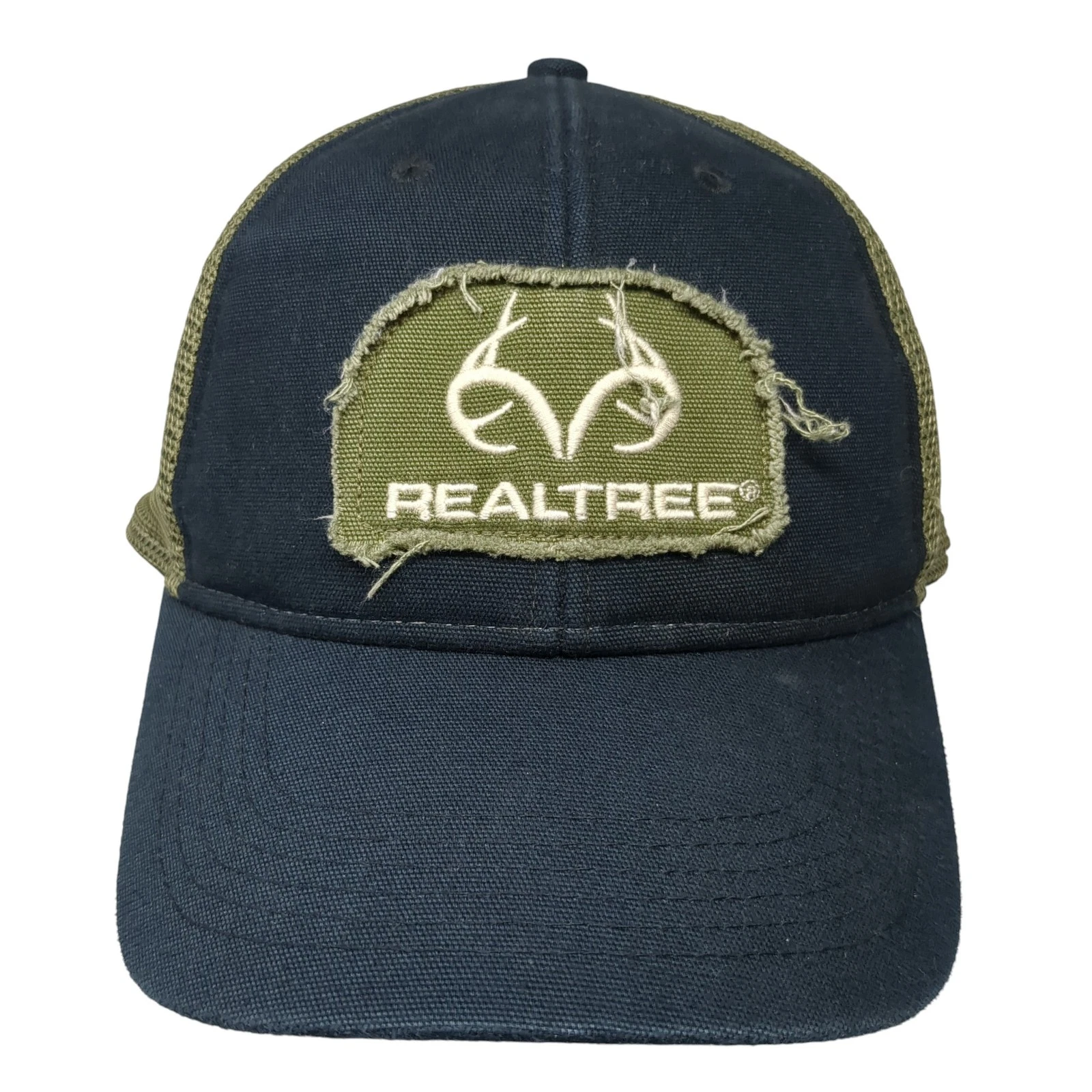 Realtree Snapback Trucker Cap Multicolor OS Adjustable Mesh Back Outdoor Cap