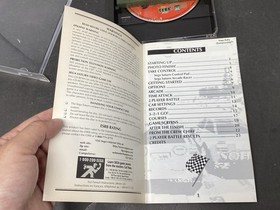 Sega Rally Championship (Sega Saturn, 1995) International Rally (Broken Case)