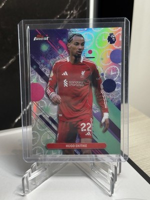 Topps Finest Liverpool Hugo Ekitike Special Insert 15pm