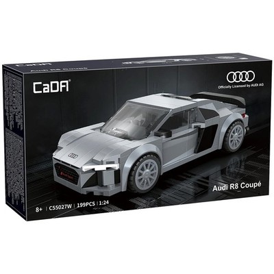 CaDA Audi R8 Coupe Auto Ziegelbau Modell 1:24 C55027W