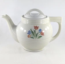 Enterprise Aluminum / Hall China Co Modern Tulip Drip-O-Lator Tea Pot