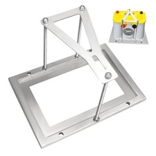 Universal Battery Tray Hold Down Trunk battery Relocation Box Billet Aluminum