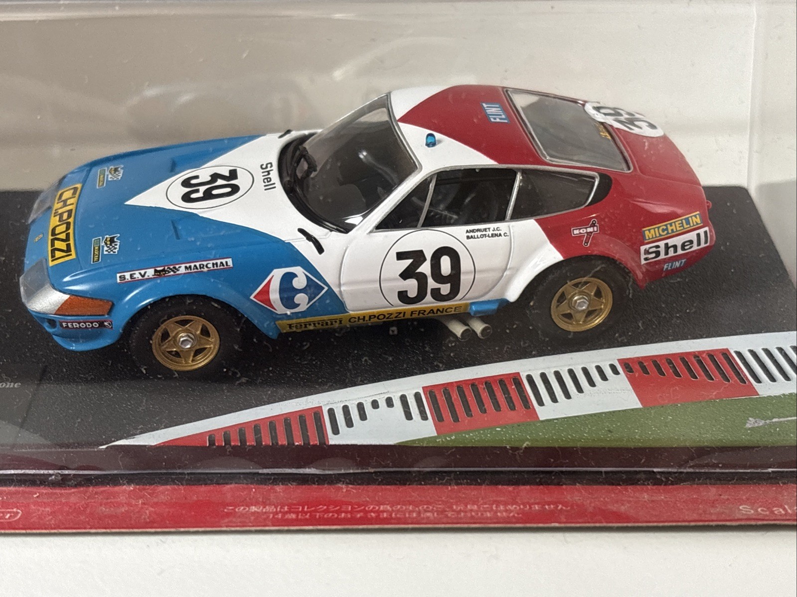 Ferrari 365 GTB4 Competizione - 24h Le Mans 1972 - 1/43