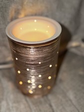 NEW IN BOX Scentsy "ETCHED CORE~ ROSE GOLD" Wax Warmer lamp RETIRED 