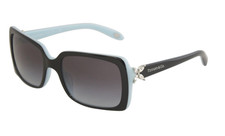 TIFFANY  Co. Sunglasses TF 4047-B 8055/3C 55-19 Black  Blue Frames Grey Lenses