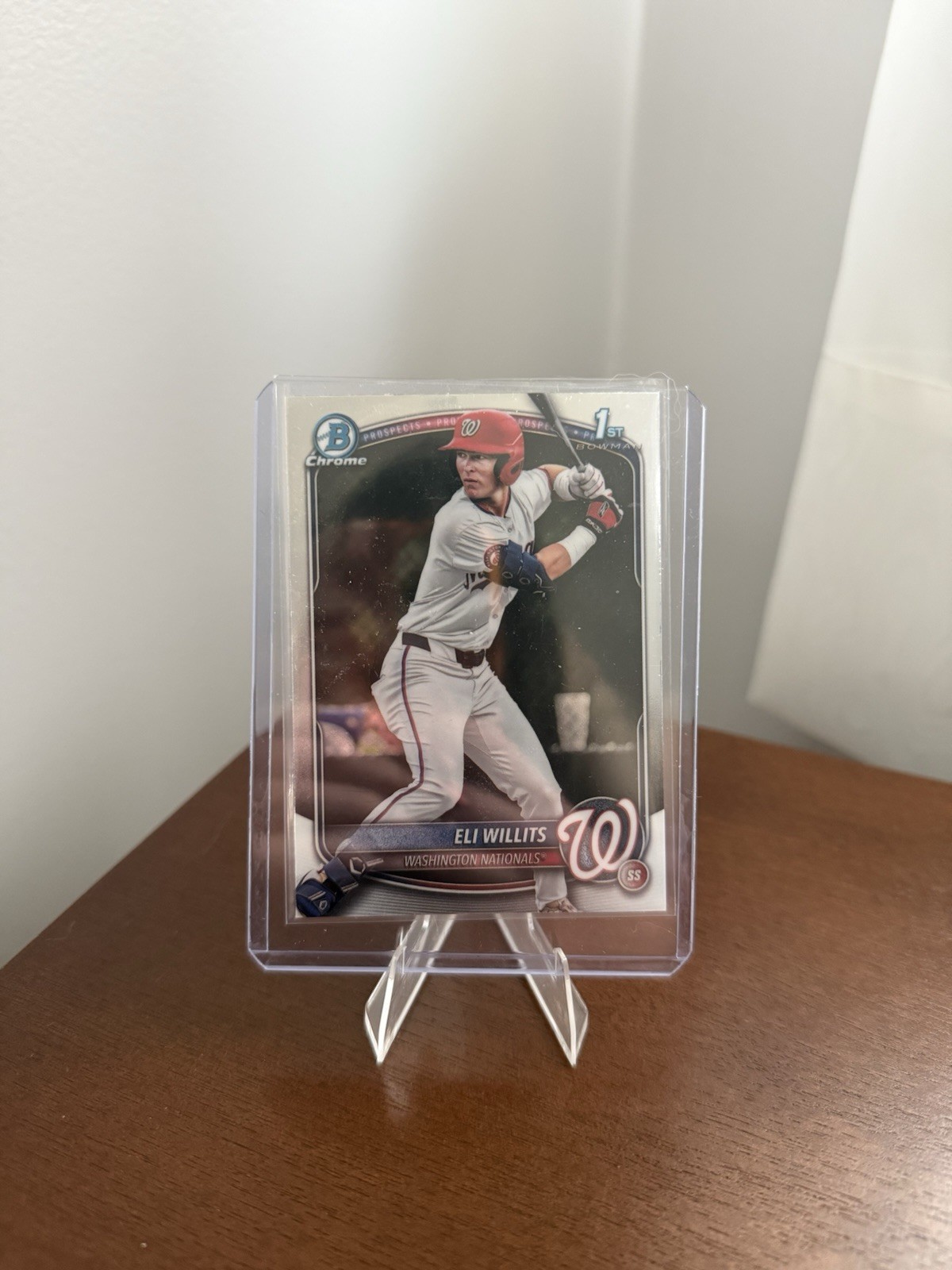2025 Bowman Draft Chrome - Eli Willits 1st Bowman Refractor #BDC-1