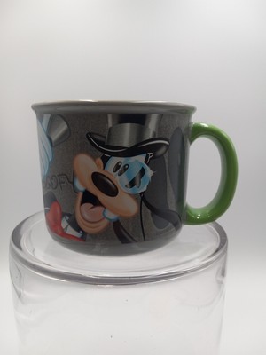 Disney s California Adventure Park Goofy Pluto Oversized 16 oz. Green Coffee Mug