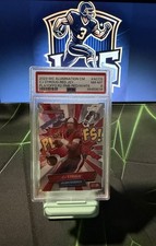 2023 Wild Card Alumination Comix CJ Stroud Playoffs Red/White 23/35 PSA 8 Rookie. rookie card picture