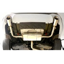 FOX Duplex Sportauspuff Ford Focus IV Turnier Kombi ST-Look je 1x100mm Absorber