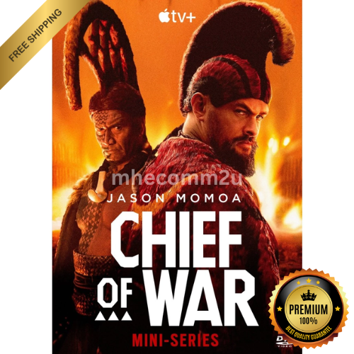 Chief of War: TV Series Season 1 2025 Full HD Audio Eng DVD All Region Free Ship - Foto 1 di 6